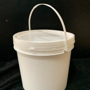 Balde Plástico Blanco 5 Litros