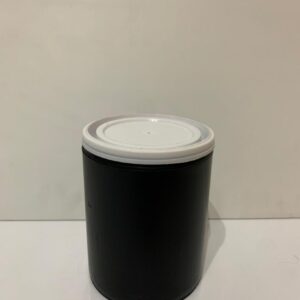 Balde Plástico Negro 1 Litro Recto